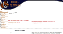 Desktop Screenshot of doublelequestrian.org